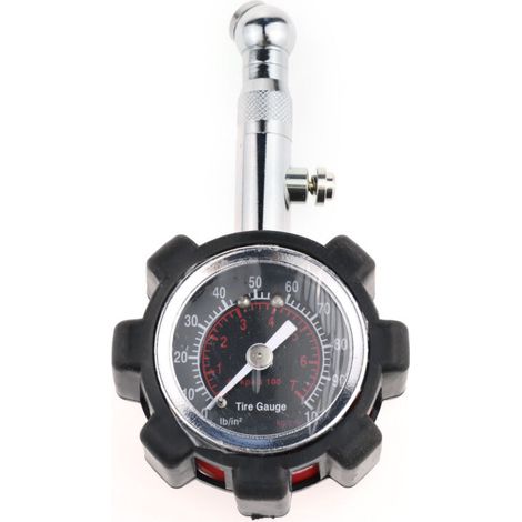 Numérique Manomètre Pneu, Digital Jauge de Pression de Pneus Testeur de Mètre de Jauge de Pression d'Air Pneu de 100PSI pour Voiture Camion Moto-DOU (1/4)