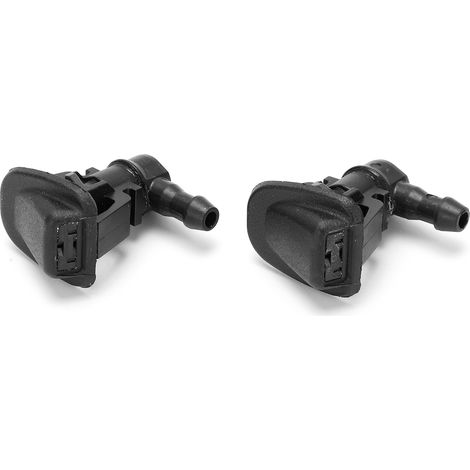 Lanceur de lave-glace pare-brise 68164356AB compatible Jeep Wrangler JK 2013-2017, injecteur d'eau, buse de pulvérisation, remplacement direct, kit de 2 pièces. (1/5)