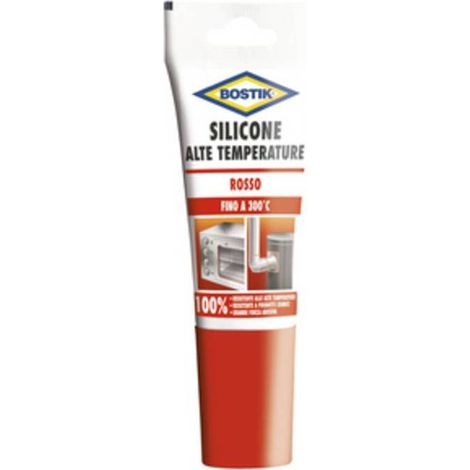 12 x BOSTIK SILICONE SIL-300 C ALTA TEMPERAT  60 ML TUBO
