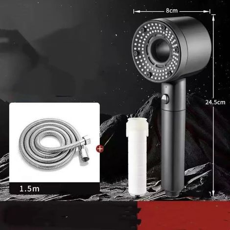 Pommeau de douche à main avec filtre, pour une utilisation quotidienne dans la salle de bain, pour plus de confort et un usage quotidien sous la douche.-AquaForge (1/5)