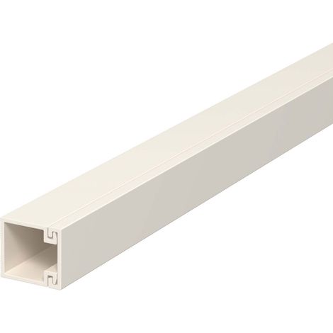 OBO Bettermann Vertr Wand+Deckenkanal m.Obert. 15x15mm,PVC WDK15015CW 2 Stk (1/3)