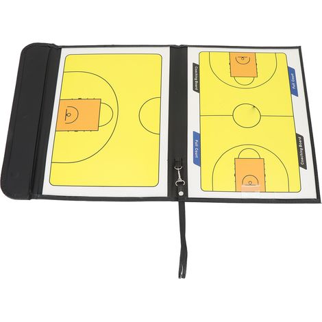 Tableau d'entraînement de basketball pliable magnétique avec stylo et jeu d'échecs (1/5)