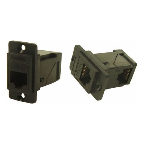 Connecteur Ethernet traversant RJ45 Femelle cat. 6 RS PRO Non blindé ( Prix pour 1 )