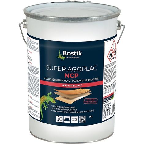 Colle néoprène Agoplac Super NCP bidon 5l - BOSTIK - 30604798