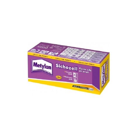 Boite de colle a' papier peint Sichozell Kleister 125 gr colle forte adhe'rence