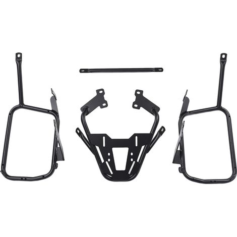 Rack de Bagages Latérale de Moto - Support de Carbon de Stockage en Acier en Acier en Carbone Holdercb400x CB500X (1/5)