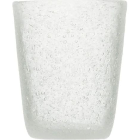 Zani Serafino Bicchiere Acqua White Transparent in Pasta di Vetro (1/2)