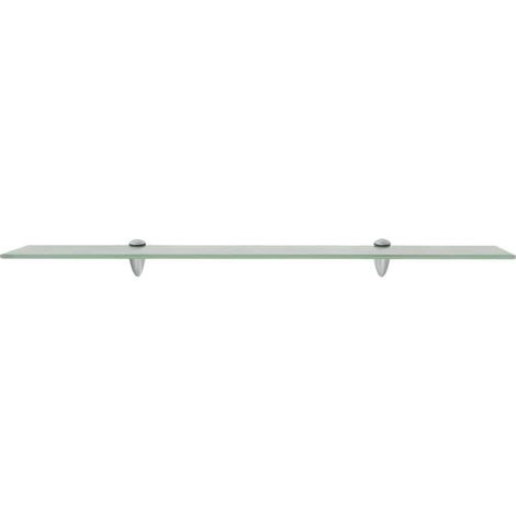 vidaXL Estante flotante de cristal 80x10 cm 8 mm (1/2)