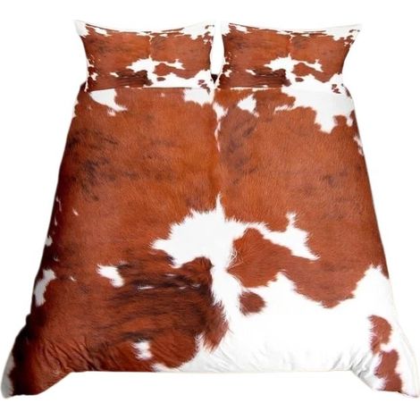 Housse de couette imprimée à motifs laitiers, en microfibre, avec 2 taies d'oreiller, pour chambre moderne. 140 x 210 cm (lot de trois), 90 g. (1/4)