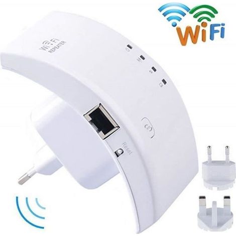 WLAN-Repeater – 300 Mbit/s – Signalverstärker – Integrierte Antenne
