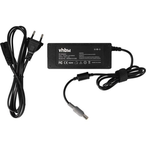 vhbw Netzteil kompatibel mit Lenovo ThinkPad Edge S430, S440, E545 Notebook - 200 cm, 90 W (1/5)