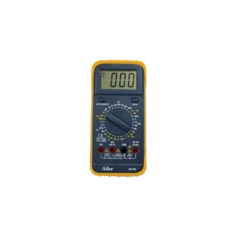 MULTIMETRO DIGITAL 600VAC/DC - NOVELEC