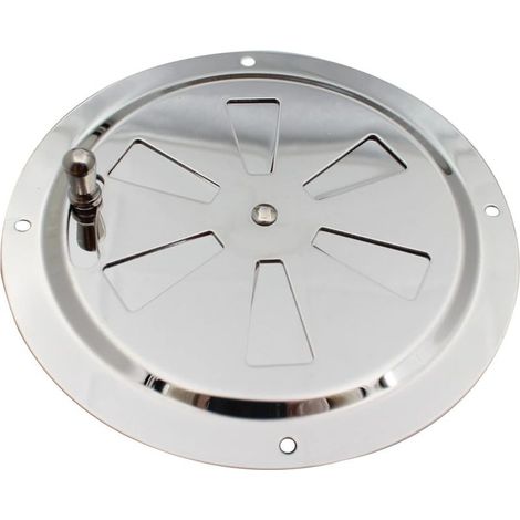Grille aération VMC Ouverture Ventilation Acier Inoxydable Évents d'Aération Yacht Marin Grille d'Aération Ventilateur En Acier Inoxydable Plaque d'Aération Pour Yacht, Bateau, Camping-Car, Maison 125 (1/5)