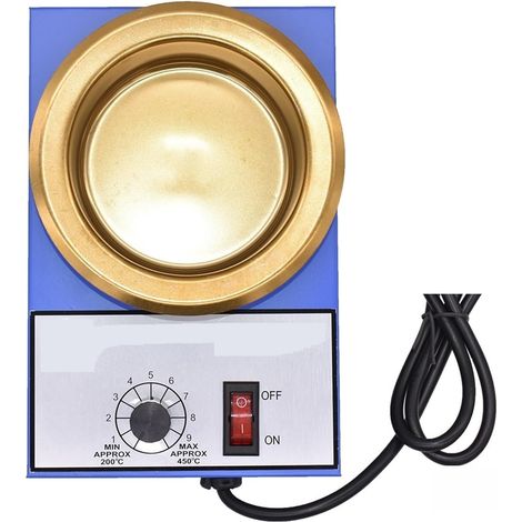 Plaque d'acier Inoxydable de Bain de Pot de Soudure sans Plomb for Le dessoudage de Bain de Soudure de Soudure(41C) (1/5)