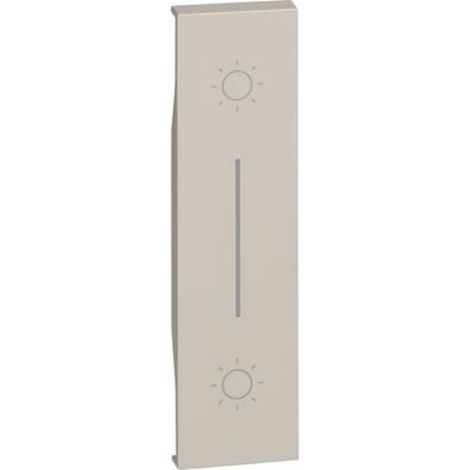 Bticino cover PER DOPPIO PULSANTE 1m sabbia living now km05l (1/2)