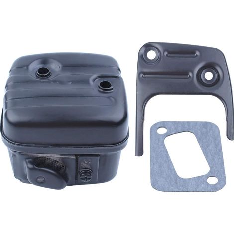 Silencieux d'échappement Kit de joints pour Husqvarna 350 353 351 345 346XP 340 E Epa Tronçonneuse 503862803 503879602 503862802 silencieux (1/5)