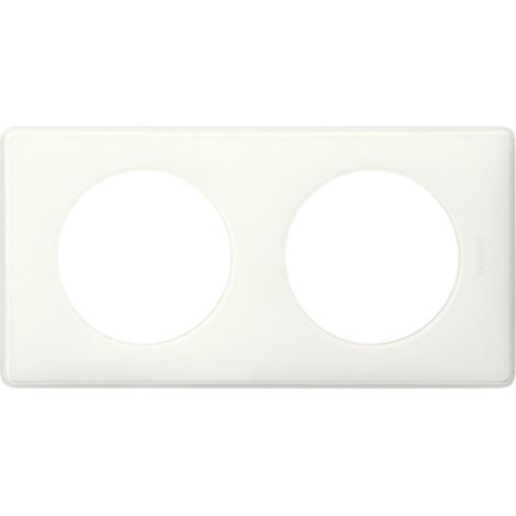 Legrand 066632 - Piatto Céliane - Ricordi - 2 posizioni - Ieri (Bianco)