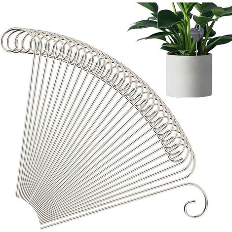 Lot de 30 marqueurs de en acier inoxydable pour Fournitures de jardinage Pour de légumes,, jardinage, extérieur, cour, verger (1/5)