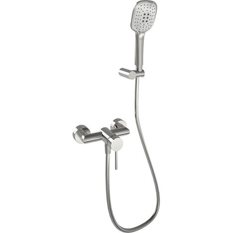 Conjunto monomando de ducha - Mamma Mia - Ramón Soler - Acabado: Acero inox (1/2)