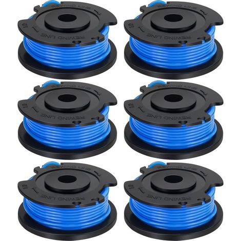 Ersatzspulen für Ryobi-Rasentrimmer, kompatibel mit dem kabellosen Rasentrimmer Ryobi One+ AC14RL3A, 8 Spulen (1/5)