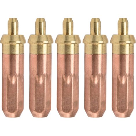 5 pièces pointe de coupe en acétylène torche de soudage buse accessoire ensemble d'outils Kit G01-300 4 (1/5)