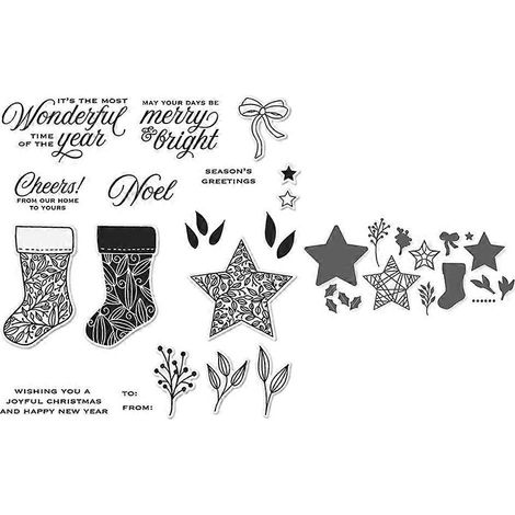 Sockenstern-Siegelstempel mit Stanzformen, Schablone, DIY-Scrapbooking, Prägen, Fotoalbum-Dekoration, Papierkartenbasteln