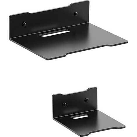 Supporto per router da parete, supporto per altoparlanti wireless domestici, supporto per monitor da parete (1/4)