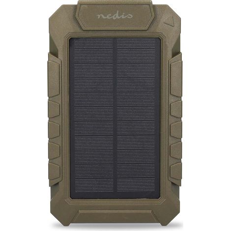Nedis Panel Solar WCPBK80GN Verde 6W 8000mAh (1/5)
