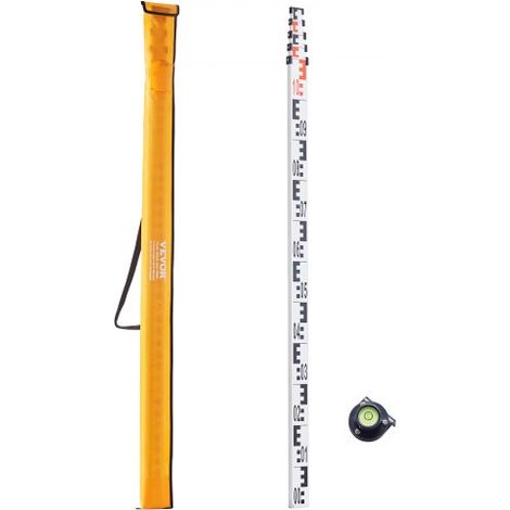 Tige de mesure télescopique métrique 5 m mire télescopique de (1/5)