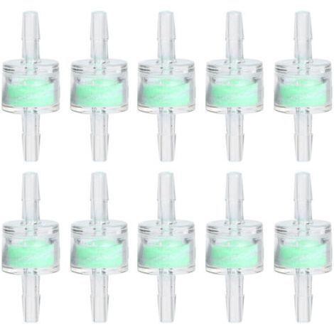 Pair Pompe à eau d'aquarium vert ABS, 10 pièces