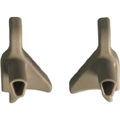 1 paire de supports de verrouillage pour rideaux de coffre compatibles avec Mercedes-Benz Classe ML GL W164 X164 05-11 A1648120101 A1648120201 (1/5)