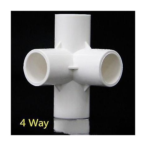 Raccords de tuyau en PVC 3, 4, 5 ou 6 voies, répartiteur de tuyau 20-50 mm, adaptateur de connexion pour tuyau d'arrosage, connecteur pour étagère DIY 32 mm 32 mm 32 mm