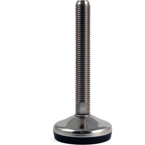 Pied réglable RS PRO Diam 60mm M16 x 75mm capacitéx 700kg ( Prix pour 1 )