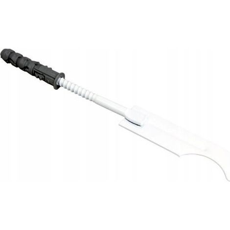 Crochet radiateur Hydroland w.szab acier peint 18 cm (1/2)