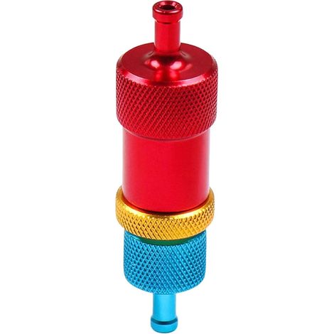 Controlador de presión de turbo manual apto para vehículos turboalimentados. Accesorio automotriz rojo. (1/5)