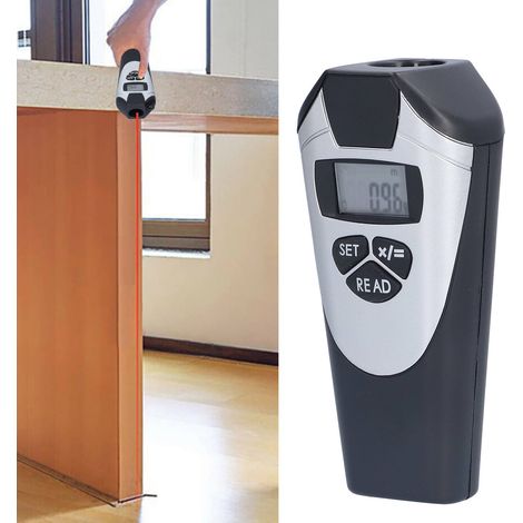 Telémetro ultrasónico CP-3009 con apagado automático, portátil, de alta precisión, ABS. (1/5)