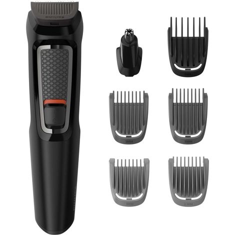 Philips MULTIGROOM Serie 3000 MG3721/14 tagliacapelli Nero Nichel-Metallo Idruro (NiMH)