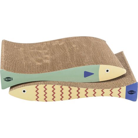 Tiragraffi per Gatti Trixie Crema Menta Cartone 40 × 30 × 11 cm (2 Pezzi) (2 Unità) (1/5)