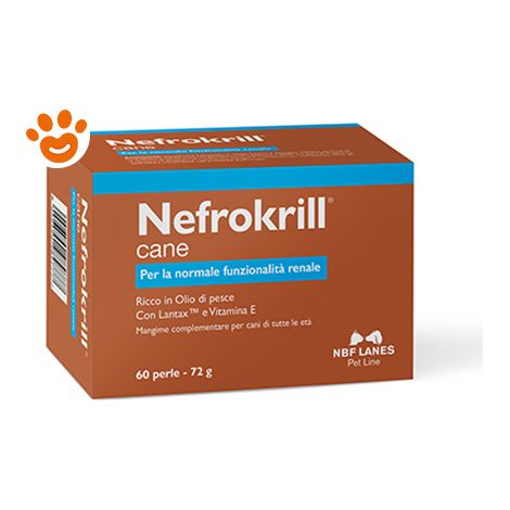 Nbf Lanes Dog Nefrokrill - Confezione 60 Perle -