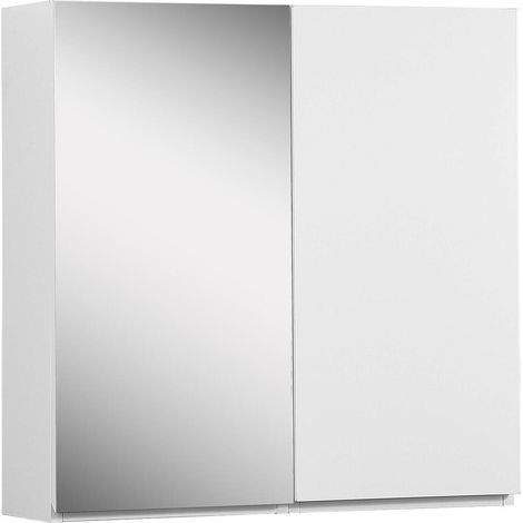 Mobiletto da bagno WILL 60cm con doppia anta e specchio