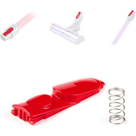 1 pièce Dyson – bouton de commutation pour aspirateur, boucle de bouton, pôle d'extension, seau à poussière, accessoires de réparation (1/4)