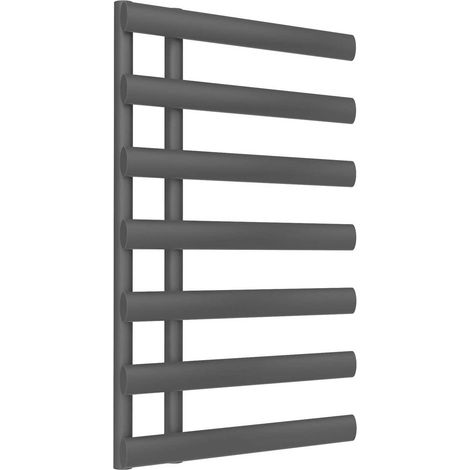 Reina Grace Designer Heated Towel Rail 780mm H x 500mm W Anthracite (1/3)