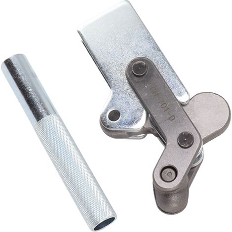 Serre-joint d'établi en acier à haute teneur en carbone, capacité de maintien de 500 kg (1102 lb), fixation sur table, pour porte