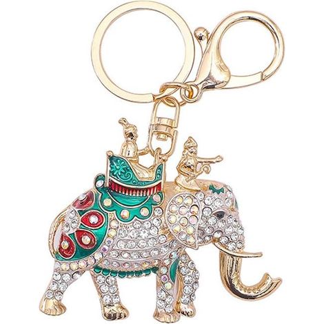 Porte-clés Éléphant à Grandes Oreilles Mignon, (1/3)