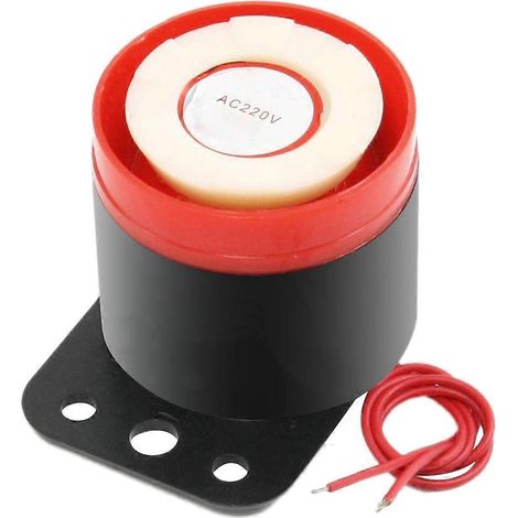BJ - 190 Dezibel (220V AC) elektronische akustische und Vibrationsalarmsirene. (1/2)