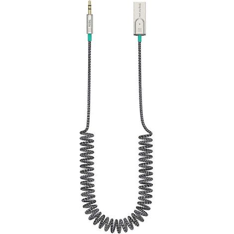 Récepteur Bluetooth 5.0 pour voiture TOTU AD-10, avec microphone intégré, longueur du câble : 1,7 mètre. (1/4)