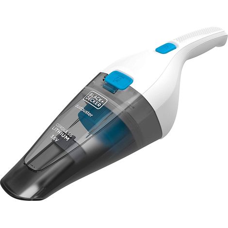 Black & Decker – Aspirateur à main sans fil 3,6V – Autonomie 11,5 min – Double filtration – Léger 0,53 kg – Idéal pour espaces confinés (1/10)