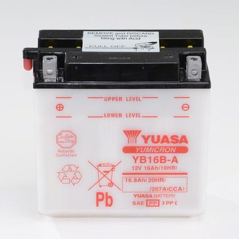 BATTERIA YUASA YB16B-A 12V 16 Ah
