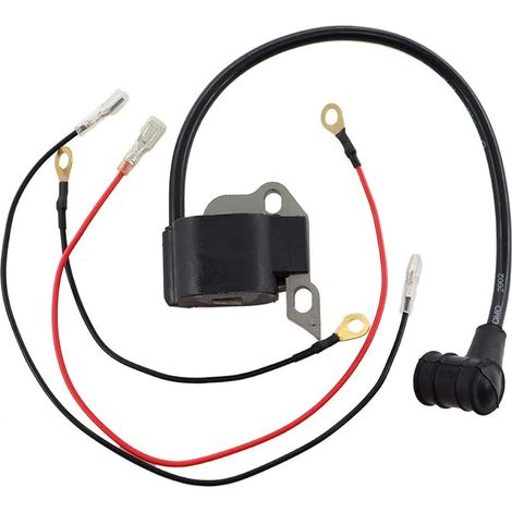 Bobine d'allumage pour Stihl 009 010 011 012 020 021 020T 023 025 MS200 MS200T MS210 MS230 MS230C MS250 MS250C FS160 FS220 FS220K FS280 FS280K FR220 Tronçonneuse 00004001306 (1/5)