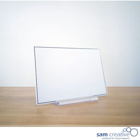 Pizarra blanca de escritorio, serie White 15x21 cm